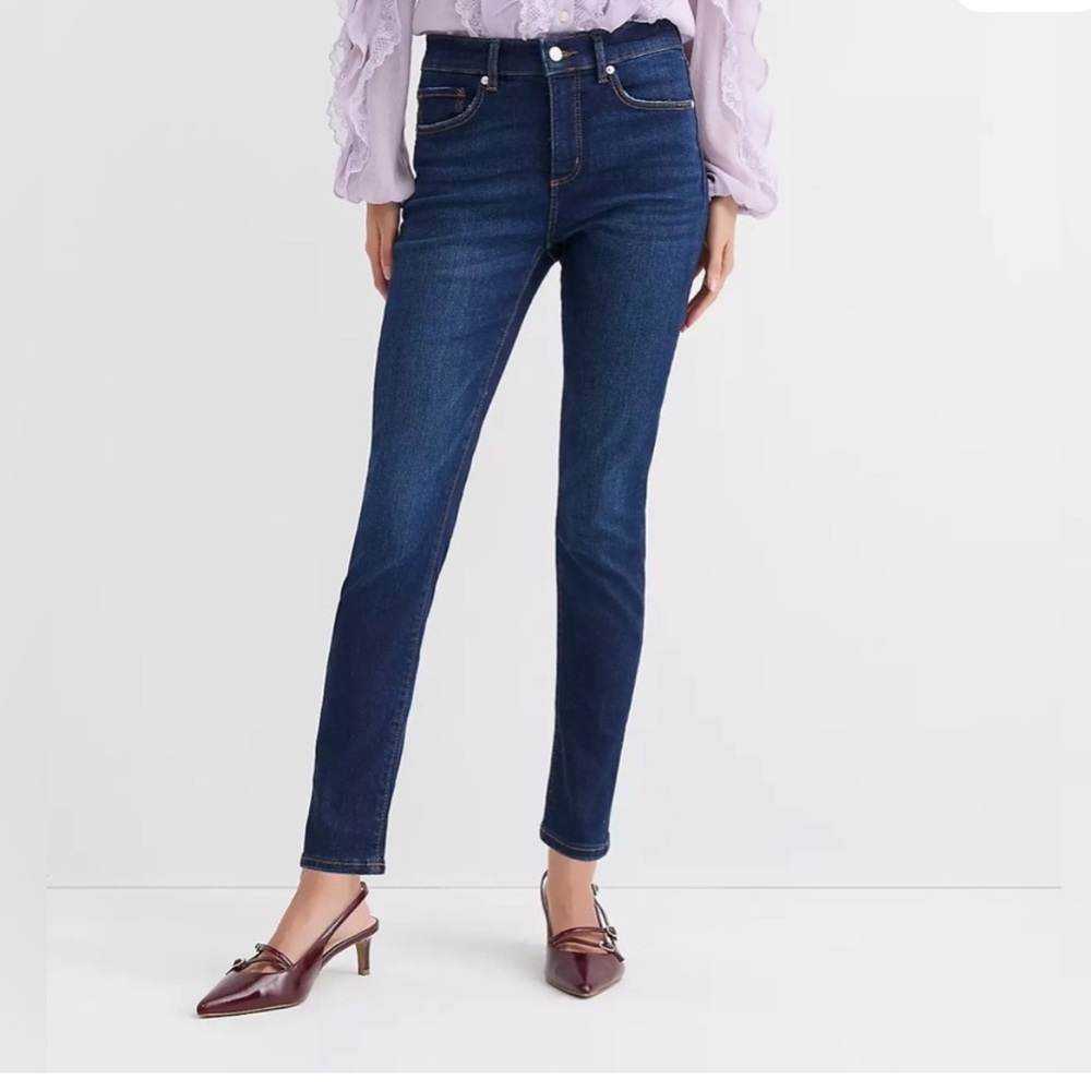 LOFT Indigo Modern Skinny Jeans